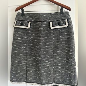 Nanette Lepore | tweed pencil skirt | 12
